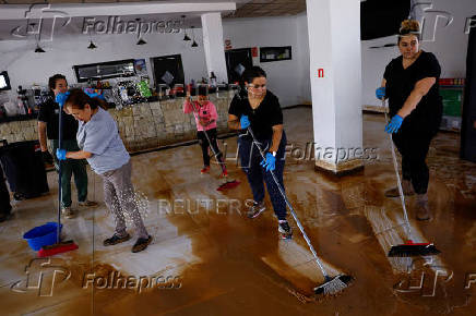 Aftermath of floods in Valencia