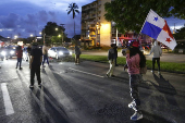 Manifestacin contra la reformas a la Caja del Seguro Social de Panam