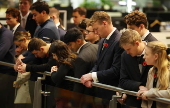 Armistice Commemoration Service at Lloyds of London