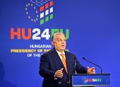 Hungary hosts informal EU summit on the issue of EU competitiveness, in Budapest