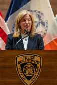 Jessica Tisch is sworn in as New York City Police Department Commissioner