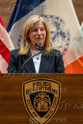 Jessica Tisch is sworn in as New York City Police Department Commissioner