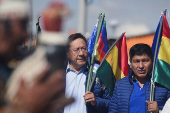 MAS Party celebrates new leader, leaving Evo Morales out of office after 25 years, in El Alto