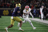 NCAA Football: CFP National Playoff First Round-Indiana at Notre Dame