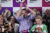 Boulos chega ao Clube Piratininga aps resultado das eleies