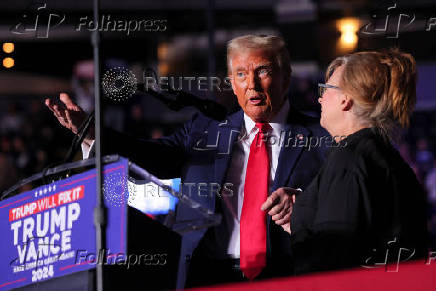 Republican presidential nominee Trump campaigns in Pennsylvania