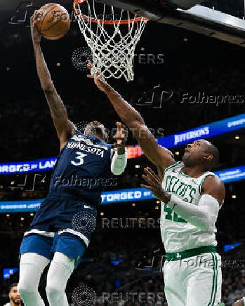 NBA: Minnesota Timberwolves at Boston Celtics