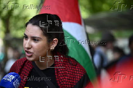 'School Strike for Palestine' march in Melbourne