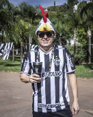 Hinchas de Mineiro se renen en el Parque Mangabeiras de Belo Horizonte