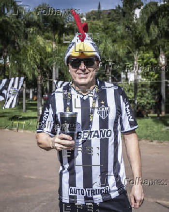 Hinchas de Mineiro se renen en el Parque Mangabeiras de Belo Horizonte