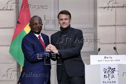 President of Guinea-Bissau Umaro Sissoco Embalo visits France