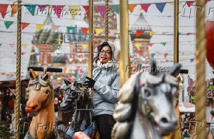 Christmas and New Year preparations in Moscow