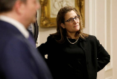 FILE PHOTO: Canada's Deputy Prime Minister Chrystia Freeland looks on at an event in Ottawa