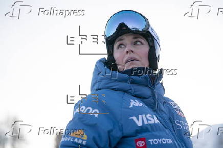 Alpine Skiing FIS Ski World Cup, in St. Moritz, Switzerland