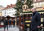 German Chancellor Scholz visits Magdeburg's Christmas market following vehicle-ramming attack