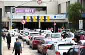 Motoristas enfrentam lentido no acesso para a rodoviria do Tiet