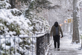 Intensas nevadas en Nueva York