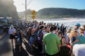 Eddie Aikau Big Wave Invitational surfing event at Waimea Bay