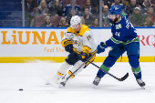 NHL: Nashville Predators at Vancouver Canucks