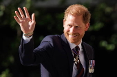 Prince Harry at 10th Anniversary Service for the Invictus Games