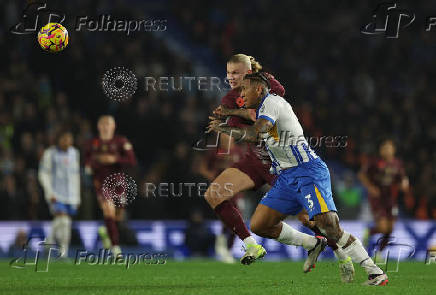 Premier League - Brighton & Hove Albion v Manchester City