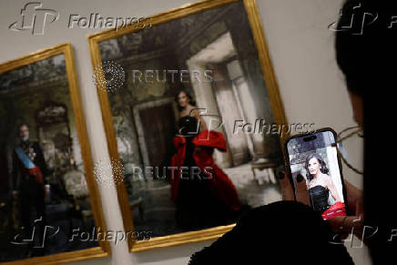 Presentation of Annie Leibovitz portraits of Spain's King Felipe and Queen Letizia, in Madrid