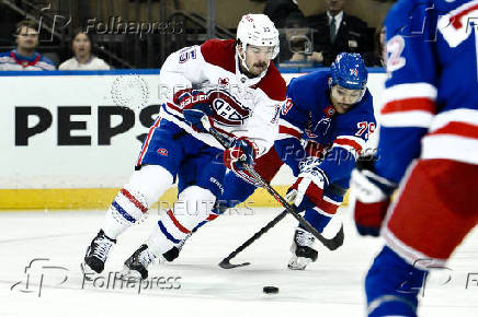 NHL: Montreal Canadiens at New York Rangers