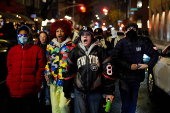 Demonstration in support of Jordan Neely, in New York City