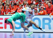 IHF Handball World Championships 2025 - Preliminary Round - Group B - Algeria v Tunisia