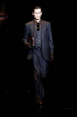 Emporio Armani Fall-Winter 2025/2026 menswear collection during Milan Fashion Week