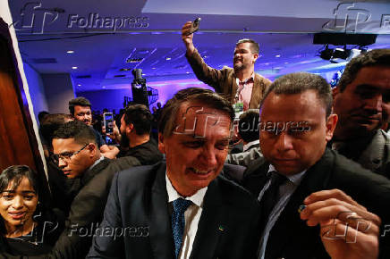 Folhapress Fotos O presidenciável pelo PL Jair Bolsonaro