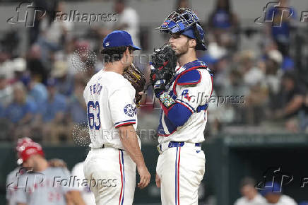 MLB: Los Angeles Angels at Texas Rangers