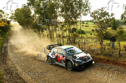 Evans lidera el WRC de Biobo en Chile, en una mala jornada para Neuville y Ogier