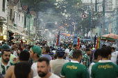 SAO PAULO, SP, 26.11.2024-PALMEIRAS (SP) X BOTAFOGO (RJ)