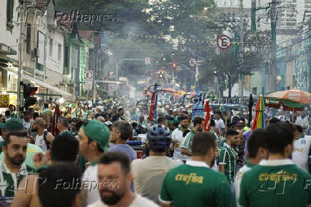 SAO PAULO, SP, 26.11.2024-PALMEIRAS (SP) X BOTAFOGO (RJ)