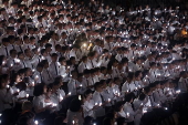 Christmas Eve candlelight service in Jakarta