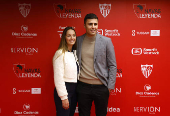 Sevilla FC holds final farewell ceremony for Jesus Navas