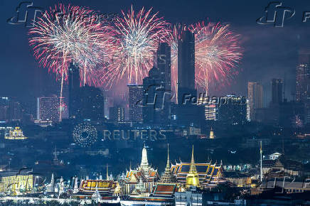 New Year celebrations in Bangkok