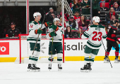 NHL: Minnesota Wild at Carolina Hurricanes