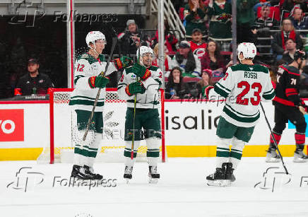 NHL: Minnesota Wild at Carolina Hurricanes