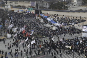 Rally demanding the detention of the impeached South Korean President Yoon Suk Yeol