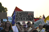 BRASILIA, MANIFESTACAO PELO CLIMA