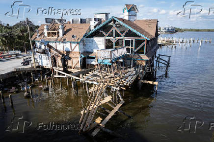 Aftermath of Hurricane Helene in Florida