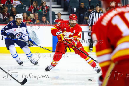 NHL: Preseason-Winnipeg Jets at Calgary Flames