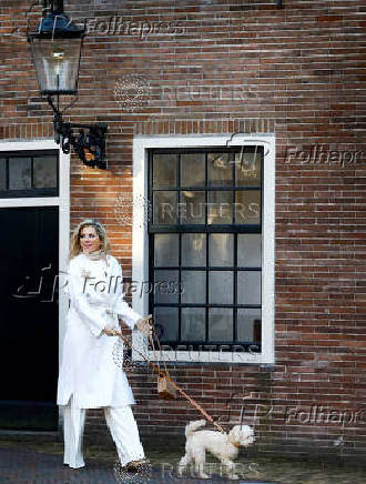 Dutch royals official photo session in Amsterdam