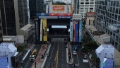 Montagem e passagem de som do palco rveillon da paulista em so paulo