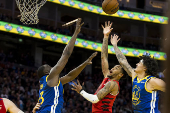 NBA: Portland Trail Blazers at Golden State Warriors