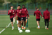 Europa Conference League - Aston Villa Training