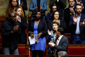 Questions to the government session at the National Assembly in Paris