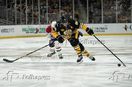 NHL: Montreal Canadiens at Boston Bruins